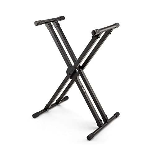 キーボードスタンド ブラック 幅約117cm Amazon | OnStageStands KS8291 キーボードスタンド (オンステージ